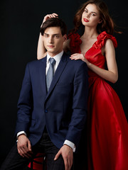 portrait of a young couple