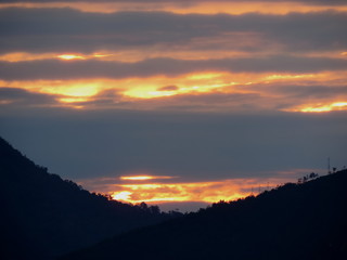 atardecer