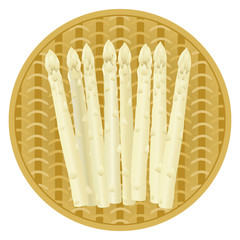 ホワイトアスパラガス