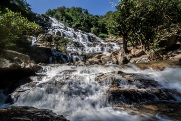 Mae Ya Waterfall in Chang Mai Thailand