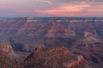 Sunrise over the Grand Canyon