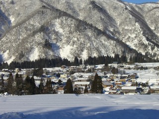 雪山の絶景