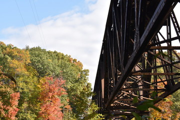 Rail road bridge