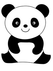 Cute Panda Illustration