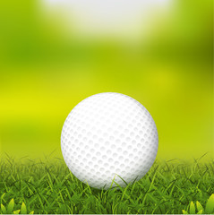 Golf Sport Background Vector