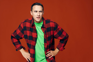 portrait of a handsome young man