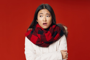 portrait of a young woman