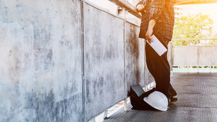 COVID-19 and unemployment concept. Resignation and stressful. Corona virus job losses in Thailand....