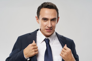 Business finance man work office