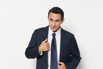 portrait of a handsome businessman