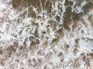 Ocean beach, sand, waves. Photo texture for design