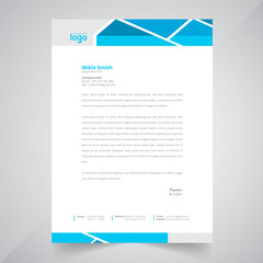Business style letter head templates for your project design.
