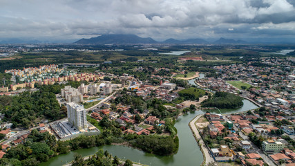 Jacaraipe city photographed in Espirito Santo. Southeast of Brazil. Atlantic Forest Biome. Picture made in 2018.