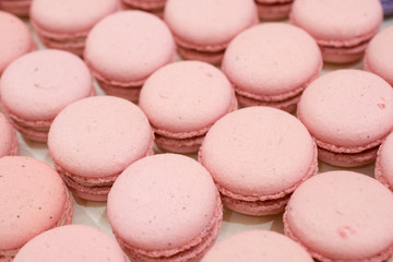 strawberry macaroon