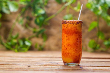 Mango and chili drink