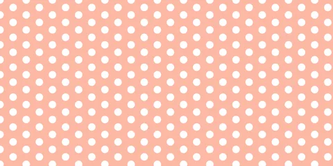 Papier peint Polka dot motif à pois sans couture à pois