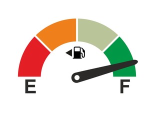 Fuel meter full