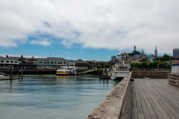 Suburb in San Francisco, California
