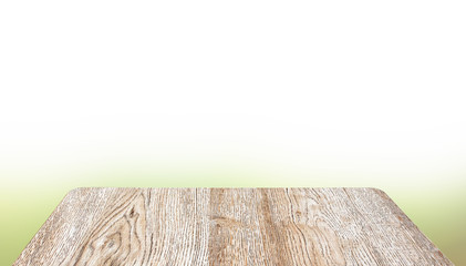 Wood and blur background