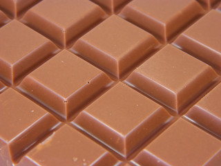 chocolate isolated on white background