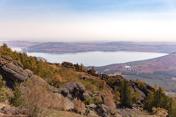 Bannoe lake, republic Bashkortostan, Russia