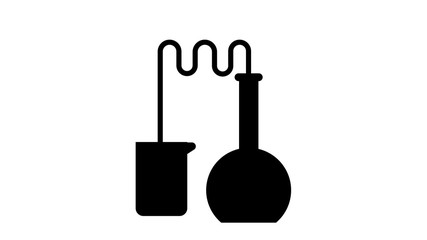 Scientific equipment and chemistry glassware