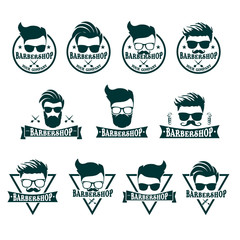 11set of vintage Barbershop man and barber tools