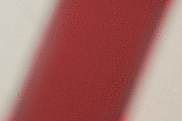 Red line on beige