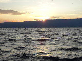 Naklejka premium Ohrid is a very beautiful ancient city in Macedonia