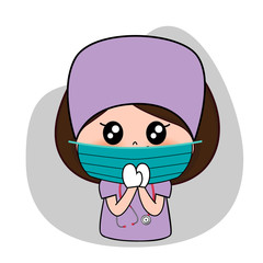 Obraz premium Dentist, Cartoon character Dentist Design, Medical worker, Medical concept. Vector illustration.