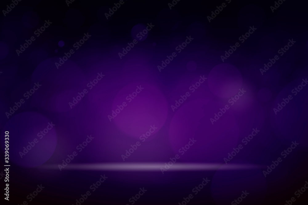 Poster bokeh lights product background