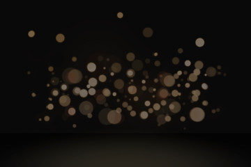 Bokeh lights product background
