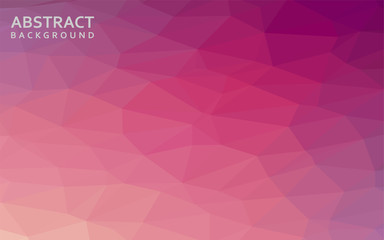 Modern colorful mosaic with textured overlap layer background.