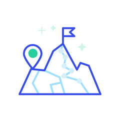 Mountain Vector Icon