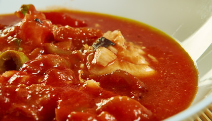 Chinese style cooked pike