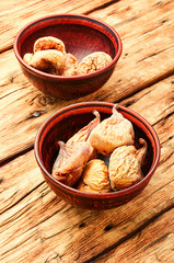 Delicious dried figs