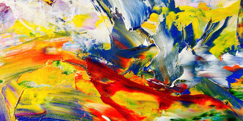 Colorful abstract background wallpaper. Modern motif visual art.  Mixtures of oil paint. Trendy hand painting canvas. Wall decor and Wall art prints Idea.  3D Texture.Colorful abstract 