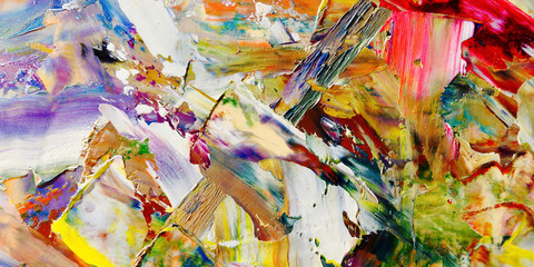 Colorful abstract background wallpaper. Modern motif visual art.  Mixtures of oil paint. Trendy hand painting canvas. Wall decor and Wall art prints Idea.  3D Texture.Colorful abstract 