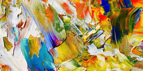 Colorful abstract background wallpaper. Modern motif visual art.  Mixtures of oil paint. Trendy hand painting canvas. Wall decor and Wall art prints Idea.  3D Texture.Colorful abstract 