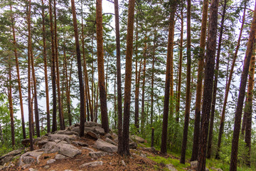 Turgoyak lake, Chelyabinsk region, Russia