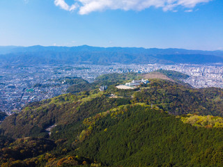Fototapeta na wymiar ｄ：鷲尾山頂から高知市街