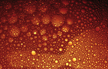 Orange  Drops Background