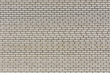 Fototapeta na wymiar White brick wall of the modern building for background