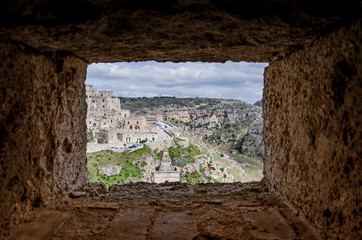 Scorcio dei Sassi di Matera