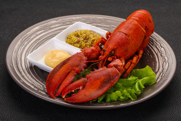 Luxury Lobster with sauce