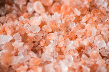 Fototapeta na wymiar crystal himalayan salt spice