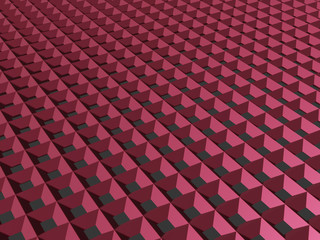 Fototapeta premium Abstract 3D red grid background