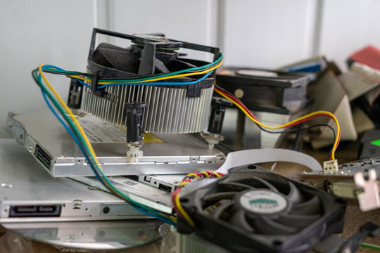 spare parts to the computer at the service center