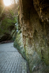 stairway to the cave