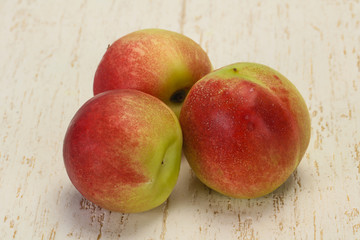 Sweet tasty fresh ripe apricots